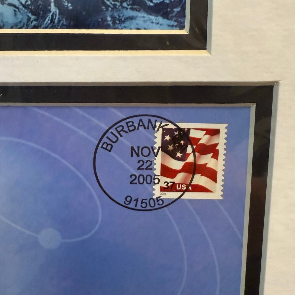 VTG USPS First Day Of Issue Stamp Photo Mat Toy Story Buzz Lightyear Pixar 2005 - Picture 3 of 6